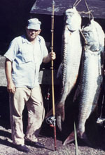 Fred Hatchett with fish